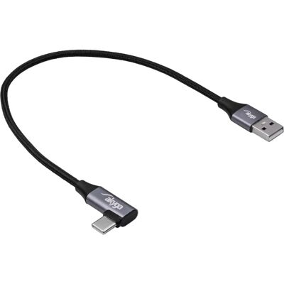 Akyga - AK-USB-58 - USB-C auf USB-A - 30cm - Kabel Akyga - AK-USB-58 - USB-C auf USB-A - 30cm - Kabel