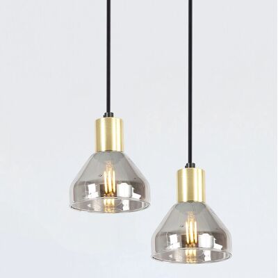 Candellux Gregory 31-78391 Suspension en verre fumé - Lampe suspendue - Publicité Candellux Gregory 31-78391 Suspension en verre fumé - Lampe suspendue - Publicité