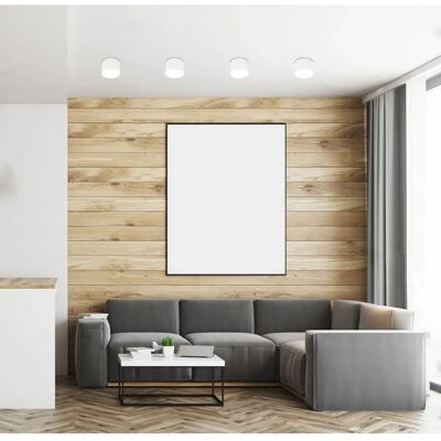 Candellux Tuba 2282770 Plafond - GU10 Blanc - Publicité Candellux Tuba 2282770 Plafond - GU10 Blanc - Publicité