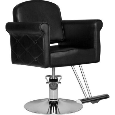 Activeshop Hair System Krzesło fryzjerskie HS69 - Czarny Activeshop Hair System Krzesło fryzjerskie HS69 - Czarny