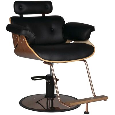 ACT-PolironeShop - GENOVA - Orzech Canaletto - 53-63 cm - Salon chair ACT-PolironeShop - GENOVA - Orzech Canaletto - 53-63 cm - Salon chair