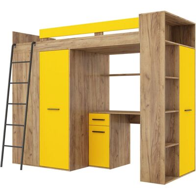 BIM FURNITURE Verana L Hochbett mit Schreibtisch BIM FURNITURE Verana L Hochbett mit Schreibtisch