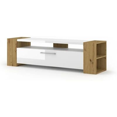 AKL FURNITURE PRIVATE Livia - Weiß TV-Möbel - Elegante Aufbewahrung AKL FURNITURE PRIVATE Livia - Weiß TV-Möbel - Elegante Aufbewahrung