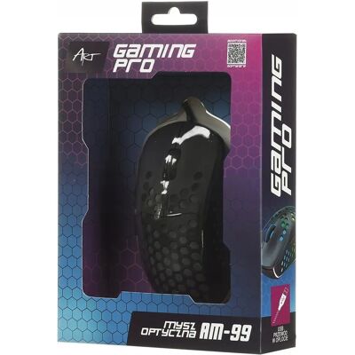 ART Schwarze 6400 DPI Kabelgebunden RGB Gaming Maus ART Schwarze 6400 DPI Kabelgebunden RGB Gaming Maus