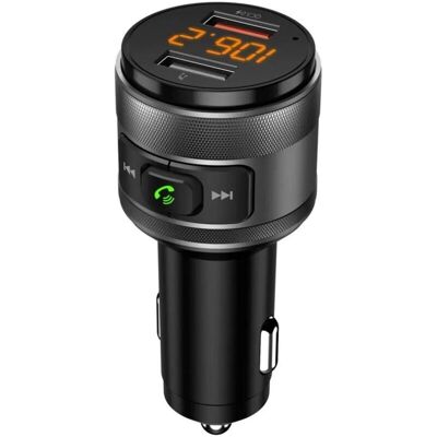 ART FM-57 Bluetooth Auto-Transmitter mit USB, LCD, QC3.0 ART FM-57 Bluetooth Auto-Transmitter mit USB, LCD, QC3.0