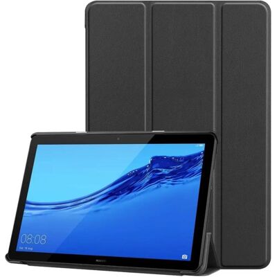 Haffner Huawei MediaPad T5 10.1 czarne smart etui - pokrowiec na tablet Haffner Huawei MediaPad T5 10.1 czarne smart etui - pokrowiec na tablet