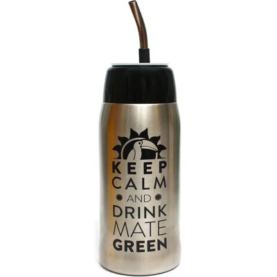 Yerbomos 4.0 Black 580ml Bottiglia Yerba Mate - Acciaio Inox a Doppia Parete Yerbomos 4.0 Black 580ml Bottiglia Yerba Mate - Acciaio Inox a Doppia Parete