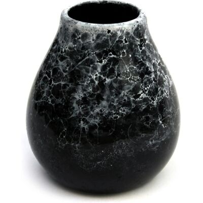 Marmol Dark - Ceramiczny pojemnik na yerba mate - 350ml Marmol Dark - Ceramiczny pojemnik na yerba mate - 350ml