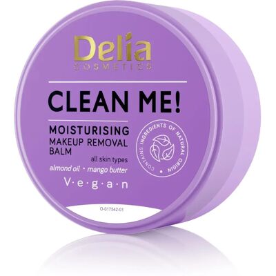 Delia Cosmetics Clean Me! Feuchtigkeitsspendende Make-up-Entferner - 200g Delia Cosmetics Clean Me! Feuchtigkeitsspendende Make-up-Entferner - 200g