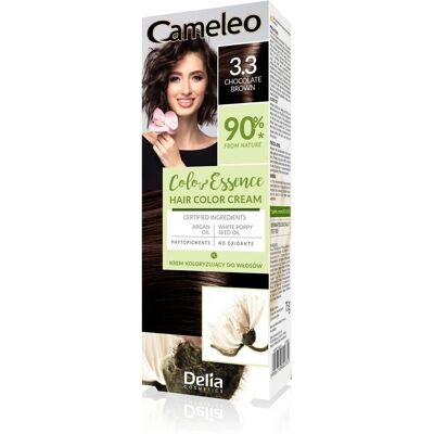 Cameleo Vegane Haarfarbe Creme - Reiches Schokoladenbraun - Haarfarbe Cameleo Vegane Haarfarbe Creme - Reiches Schokoladenbraun - Haarfarbe