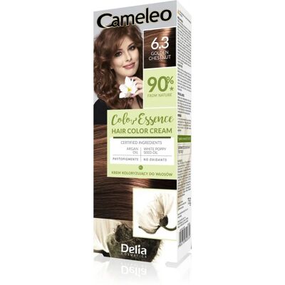 Cameleo Vegane Haarfarbe Creme 6.3 Goldbraun - Natürliche, Sanfte Farbpflege Cameleo Vegane Haarfarbe Creme 6.3 Goldbraun - Natürliche, Sanfte Farbpflege