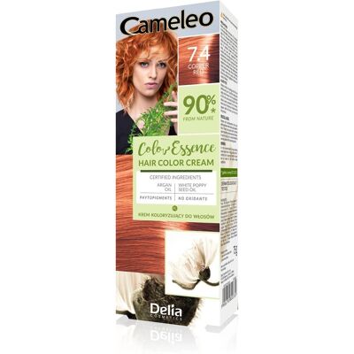 Delia Cosmetics Cameleo Color Essence - Haarverf in tube 7.4 Koper Rood Delia Cosmetics Cameleo Color Essence - Haarverf in tube 7.4 Koper Rood