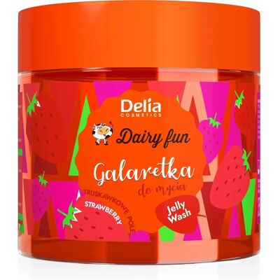 Delia Cosmetics Milch Spaß Erdbeere Duschgel 350 g Delia Cosmetics Milch Spaß Erdbeere Duschgel 350 g