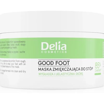 Delia Cosmetics Good Foot Masque Assouplissant - Masque pour les pieds - 90g Delia Cosmetics Good Foot Masque Assouplissant - Masque pour les pieds - 90g