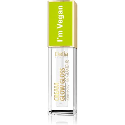 Delia Cosmetics Gloss à Lèvres Vegan - Totally Crystal - Hydrate & Volume - Publicité Delia Cosmetics Gloss à Lèvres Vegan - Totally Crystal - Hydrate & Volume - Publicité