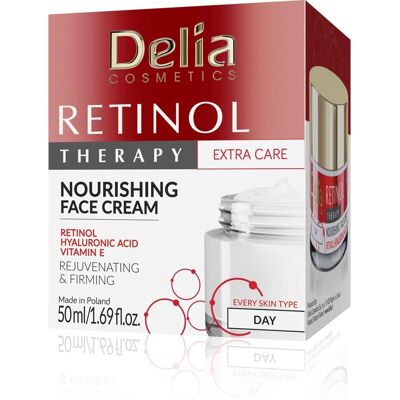 Delia Cosmetics Retinol Therapy straffende und nährende Creme - Gesichtscreme Delia Cosmetics Retinol Therapy straffende und nährende Creme - Gesichtscreme