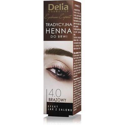Delia Cosmetics Henna Braun - Augenbrauen- und Wimpernhennä Delia Cosmetics Henna Braun - Augenbrauen- und Wimpernhennä