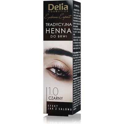 Delia Augenbrauen Henna - Czerń - Augenbrauen Henna Delia Augenbrauen Henna - Czerń - Augenbrauen Henna