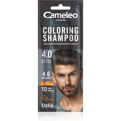 Shampoing colorant Cameleo - Cosmétique Delia, vegan, couvre les cheveux gris, brillance Shampoing colorant Cameleo - Cosmétique Delia, vegan, couvre les cheveux gris, brillance