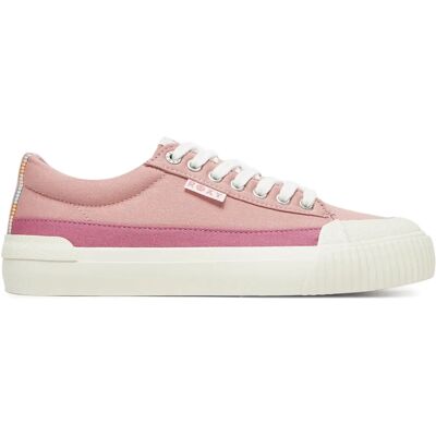 Różowe buty z płótna ROXY - Buty Różowe buty z płótna ROXY - Buty