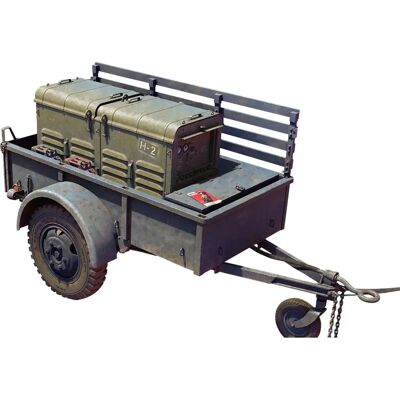 Mini Art Military Model Kit - Model K-52 Trailer with PE-95 Electric Group Mini Art Military Model Kit - Model K-52 Trailer with PE-95 Electric Group