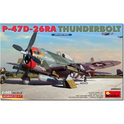 Miniart P-47D-26RA Thunderbolt - Kit Modellistico Miniart P-47D-26RA Thunderbolt - Kit Modellistico