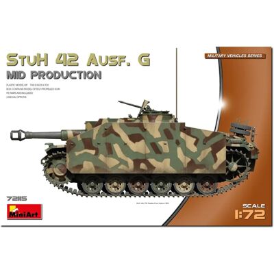 Miniart StuH 42 Ausf. G Produzione Media - Modello in Scala Miniart StuH 42 Ausf. G Produzione Media - Modello in Scala