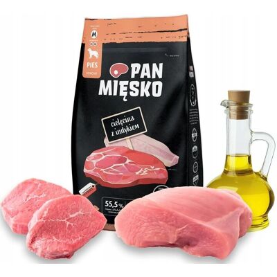 Pan Mięsko - Karma Psa cielęcina z indykiem - 3 kg - Dry dog food Pan Mięsko - Karma Psa cielęcina z indykiem - 3 kg - Dry dog food