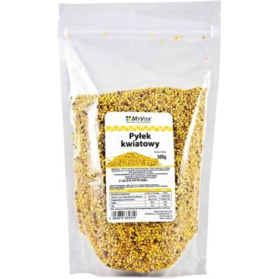MYVITA Pollen d'abeille - 500g - Naturel, Polonais, Séché - Publicité MYVITA Pollen d'abeille - 500g - Naturel, Polonais, Séché - Publicité