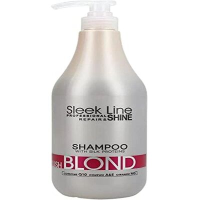 Stapiz Sleek Line Blush Blond Shampoo - Haarpflege für Blonde & Kupferhår Stapiz Sleek Line Blush Blond Shampoo - Haarpflege für Blonde & Kupferhår