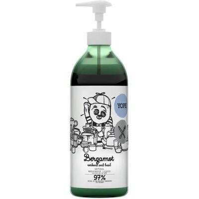 YOPE Bergamot Verbena Oppvaskmiddel - 750ml YOPE Bergamot Verbena Oppvaskmiddel - 750ml