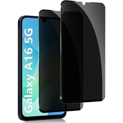 Verre trempé OEM avec confidentialité pour Samsung Galaxy A16 4G/5G - Film de protection d'écran Verre trempé OEM avec confidentialité pour Samsung Galaxy A16 4G/5G - Film de protection d'écran
