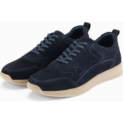 Ombre Modell 42 Sötétkék Könnyű Velúr Cipők - Sneakers Ombre Modell 42 Sötétkék Könnyű Velúr Cipők - Sneakers