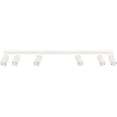 Lampada Da Soffitto Karbon Minimalista 6 luci Beige - SOLLUX LIGHTING Lampada Da Soffitto Karbon Minimalista 6 luci Beige - SOLLUX LIGHTING