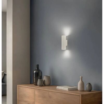Sollux Lighting Karbon Minimalist Up Down Wandleuchte - Wandleuchte Sollux Lighting Karbon Minimalist Up Down Wandleuchte - Wandleuchte