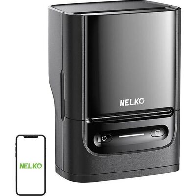 Nelko PM220 Termální tiskárna štítků - Bluetooth, USB-C - Černá Nelko PM220 Termální tiskárna štítků - Bluetooth, USB-C - Černá