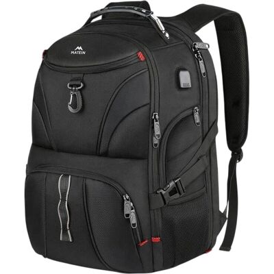 Mochila de viaje Matein 17'' - Impermeable, TSA Mochila de viaje Matein 17'' - Impermeable, TSA