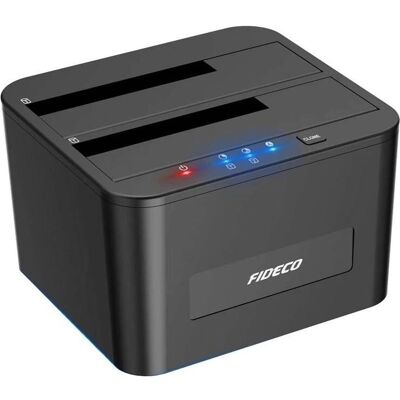 Fideco YPZ04S2 USB 3.0 SATA Docking- und Klonstation Fideco YPZ04S2 USB 3.0 SATA Docking- und Klonstation