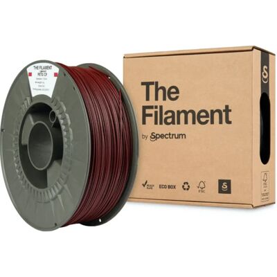 Spectrum Filament TF-24110 3D-utskriftsmateriale Polyetylen tereftalat glykol-karbonfiber (PETG-CF) Rød 1 kg Spectrum Filament TF-24110 3D-utskriftsmateriale Polyetylen tereftalat glykol-karbonfiber (PETG-CF) Rød 1 kg