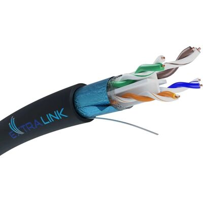 Extralink - EX.22516 - CAT6 FTP - Zewnętrzny - Network cable Extralink - EX.22516 - CAT6 FTP - Zewnętrzny - Network cable