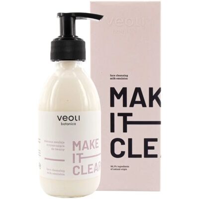 Veoli Botanica Make It Clear Milky Facial Cleansing Emulsion 200ml Veoli Botanica Make It Clear Milky Facial Cleansing Emulsion 200ml