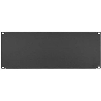Stalflex Rack Abdeckplatte 19 Zoll Schwarz 4U - Rack Abdeckplatte Stalflex Rack Abdeckplatte 19 Zoll Schwarz 4U - Rack Abdeckplatte