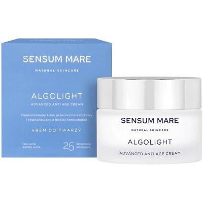 Sensum Mare Algolight Krem - Zaawansowany krem przeciwzmarszczkowy, 50ml Sensum Mare Algolight Krem - Zaawansowany krem przeciwzmarszczkowy, 50ml