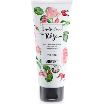 ANWEN Rizinus Rose Conditioner - Hochporöses Haar - 200ml ANWEN Rizinus Rose Conditioner - Hochporöses Haar - 200ml