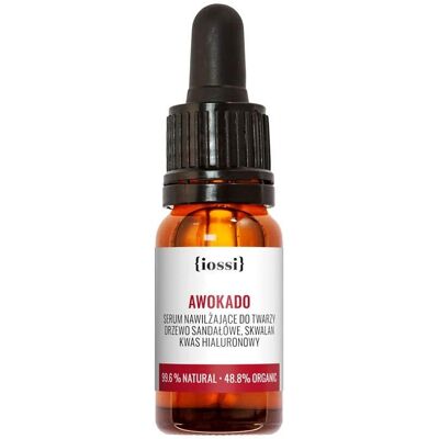 Sérum Visage Avocat & Bois de Santal Iossi - Hydratant 10Ml - Publicité Sérum Visage Avocat & Bois de Santal Iossi - Hydratant 10Ml - Publicité