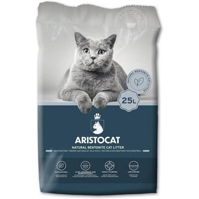 ARISTOCAT Bentonit Plus Natürliche Katzenstreu - 25L ARISTOCAT Bentonit Plus Natürliche Katzenstreu - 25L