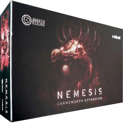 Extension Nemesis: Carnomorphs de Awaken Realms - Publicité Extension Nemesis: Carnomorphs de Awaken Realms - Publicité