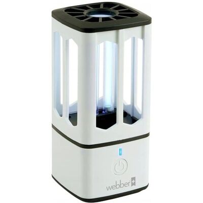 WEBBER UV-C Desinfectielamp - Draagbaar - 10 m² - Sterilisatie WEBBER UV-C Desinfectielamp - Draagbaar - 10 m² - Sterilisatie
