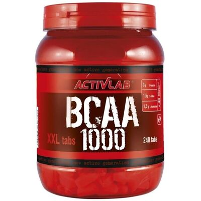 ActivLab BCAA 1000 XXL Tabletki - 240 tabletek - Suplement diety ActivLab BCAA 1000 XXL Tabletki - 240 tabletek - Suplement diety
