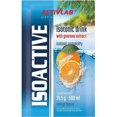 ActivLab Isoactive Boisson isotonique à l'orange - Publicité ActivLab Isoactive Boisson isotonique à l'orange - Publicité